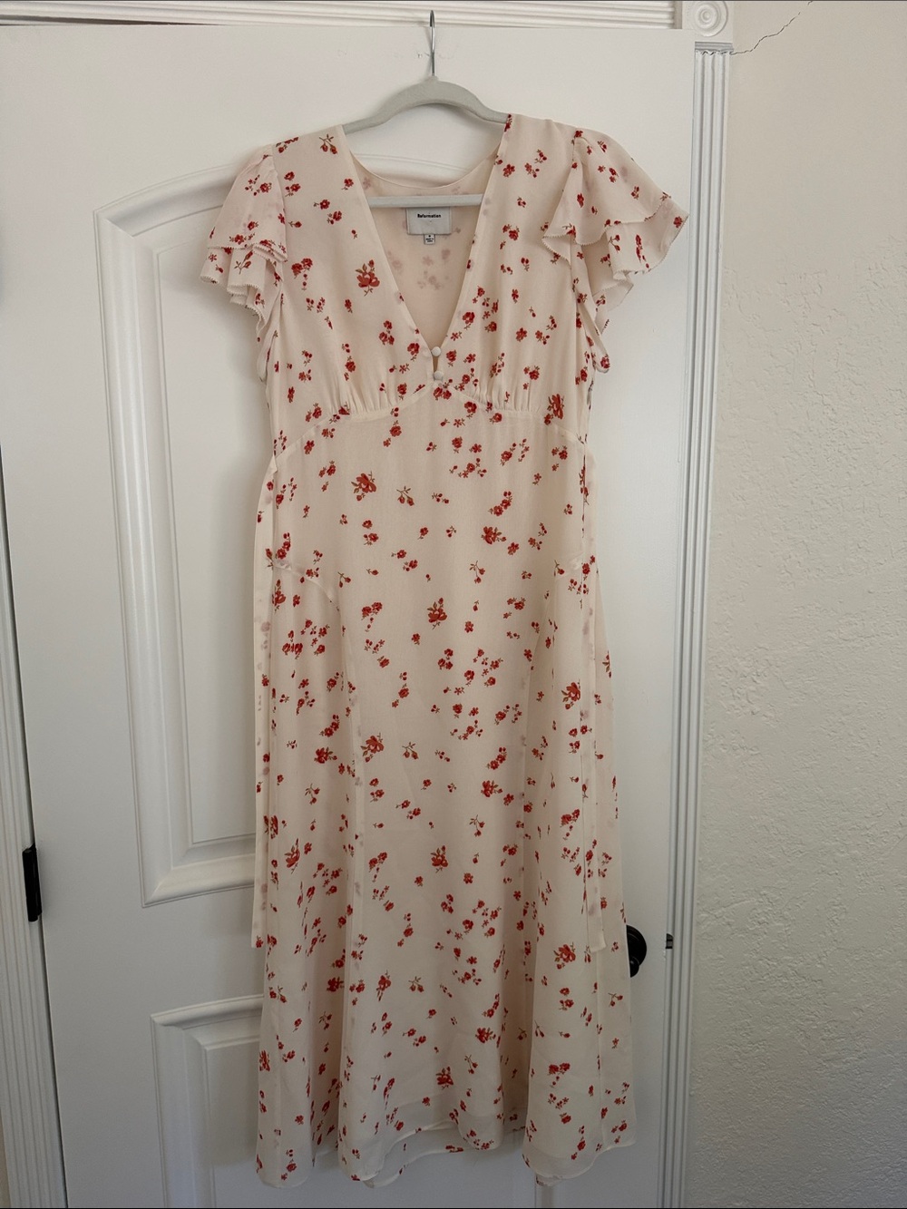 Reformation Frost Dress in lovie